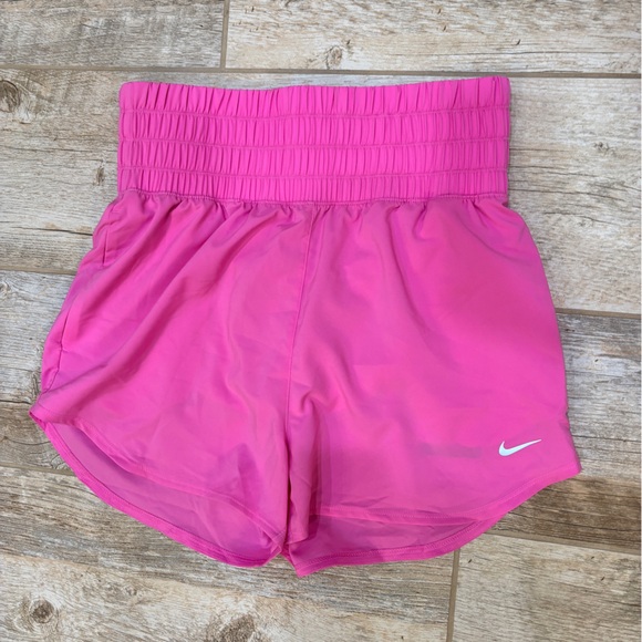 NWT Nike High Waist Pink Shorts - Picture 2 of 7